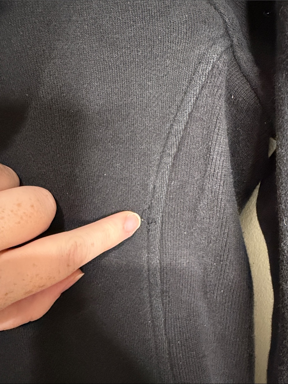 Lululemon Scuba Full Zip Up Black 8 - Picture 7 of 8